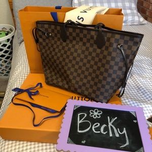 NEW * Rose Ballerine Neverfull 🔥 SOLD